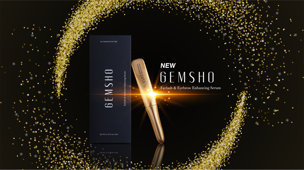 New Gemsho Eyelash & Eyebrow Enhancing Serum 3ml   U.s.a. Seller