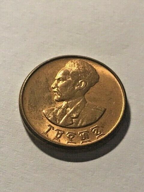 1944 Ethiopia 1 Cent Bu+ #11021