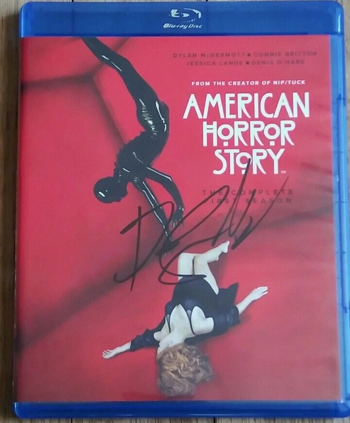 Dylan Mcdermott Autographed Signed American Horror Story Season 1 Blu Ray