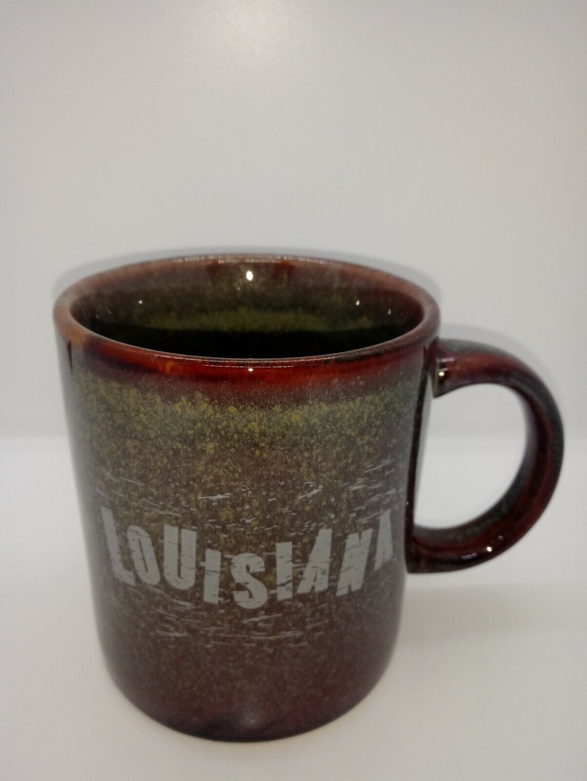 Louisiana Drip Look Earth Tones Coffee Mug Cup