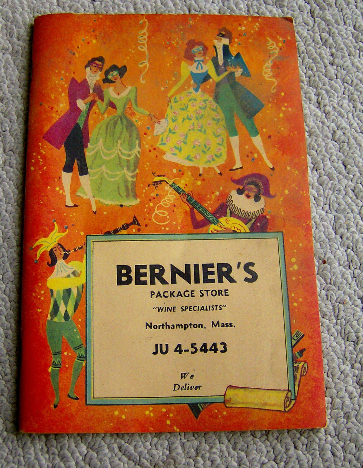 Rare Vintage 1965 Bernier's Package Store Catalog Northampton Old Liquor Bottles