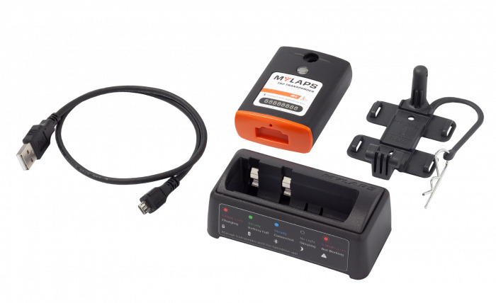 Mylaps Tr2 Transponder For Mx (motocross), Includes 1 Year Subscription
