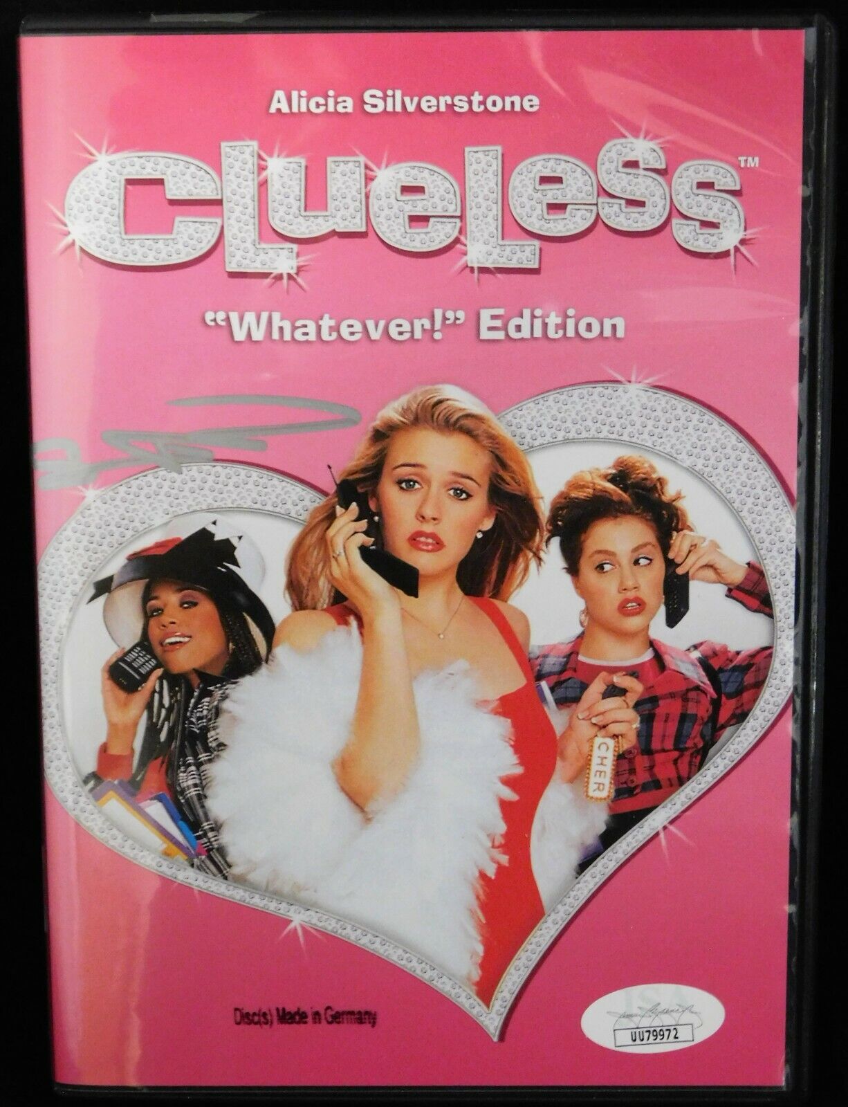 Stacey Dash Clueless Actress Signed Dvd Cover Jsa Authenticated